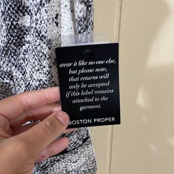 Julia Jordan Women's Snake-Print Fit & Flare Dress Charcoal Size 6 NWT - Picture 5 of 6